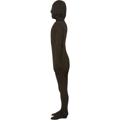 Black - Side - Smiffys Childrens-Kids Second Skin Suit Costume