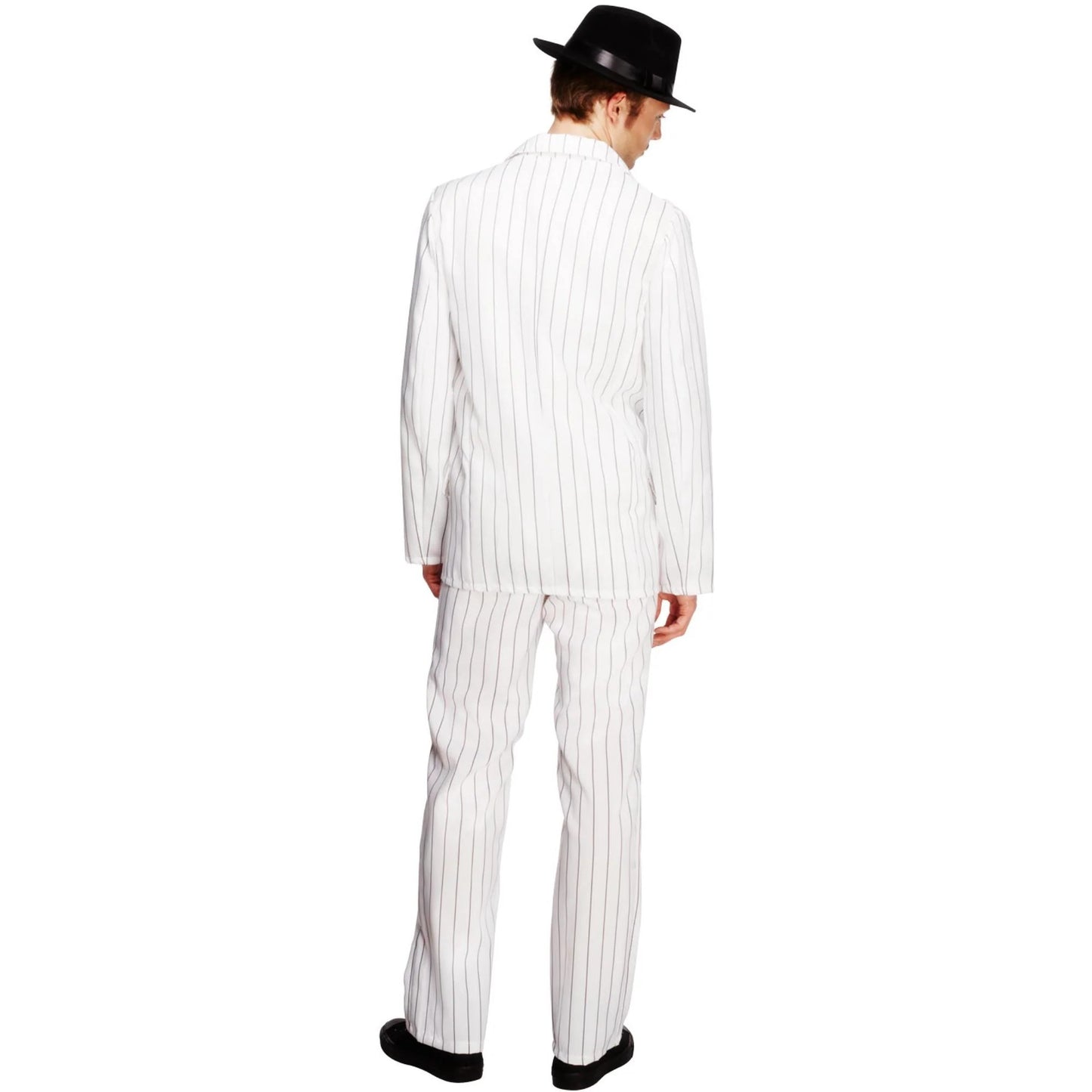 White - Back - Fever Mens Gangster Costume Set