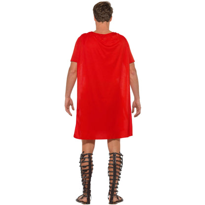Red-Gold - Back - Smiffys Mens Roman Gladiator Costume