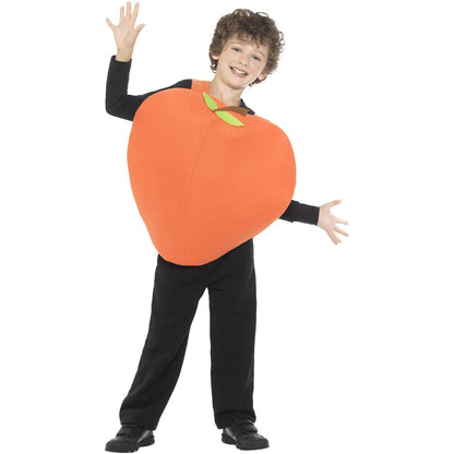 Orange-Black - Front - Smiffys Childrens-Kids Peach Costume