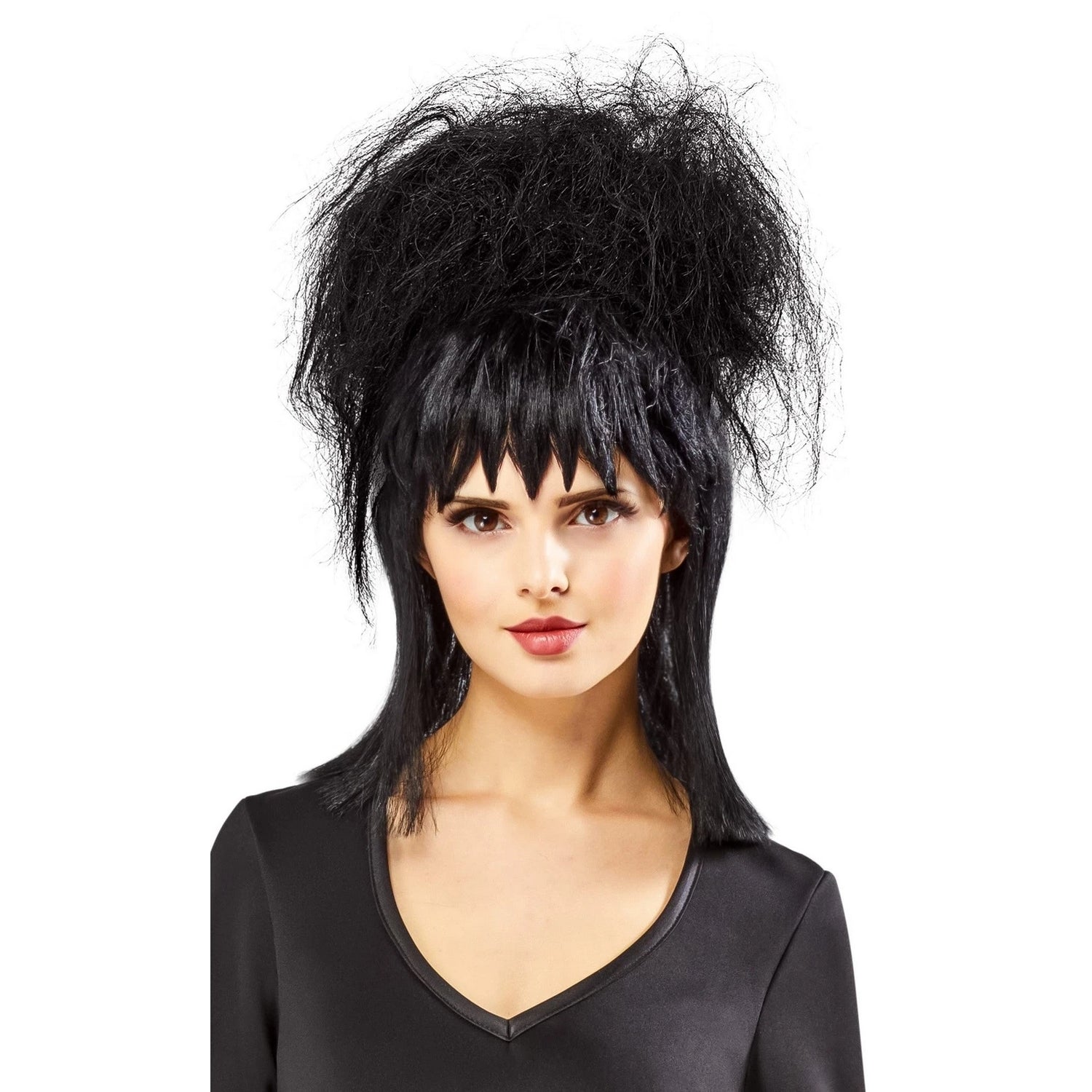 Black - Front - Beetlejuice Unisex Adult Lydia Deetz Wig