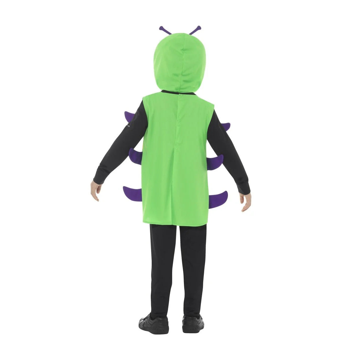 Multicoloured - Back - Smiffys Childrens-Kids Caterpillar Costume
