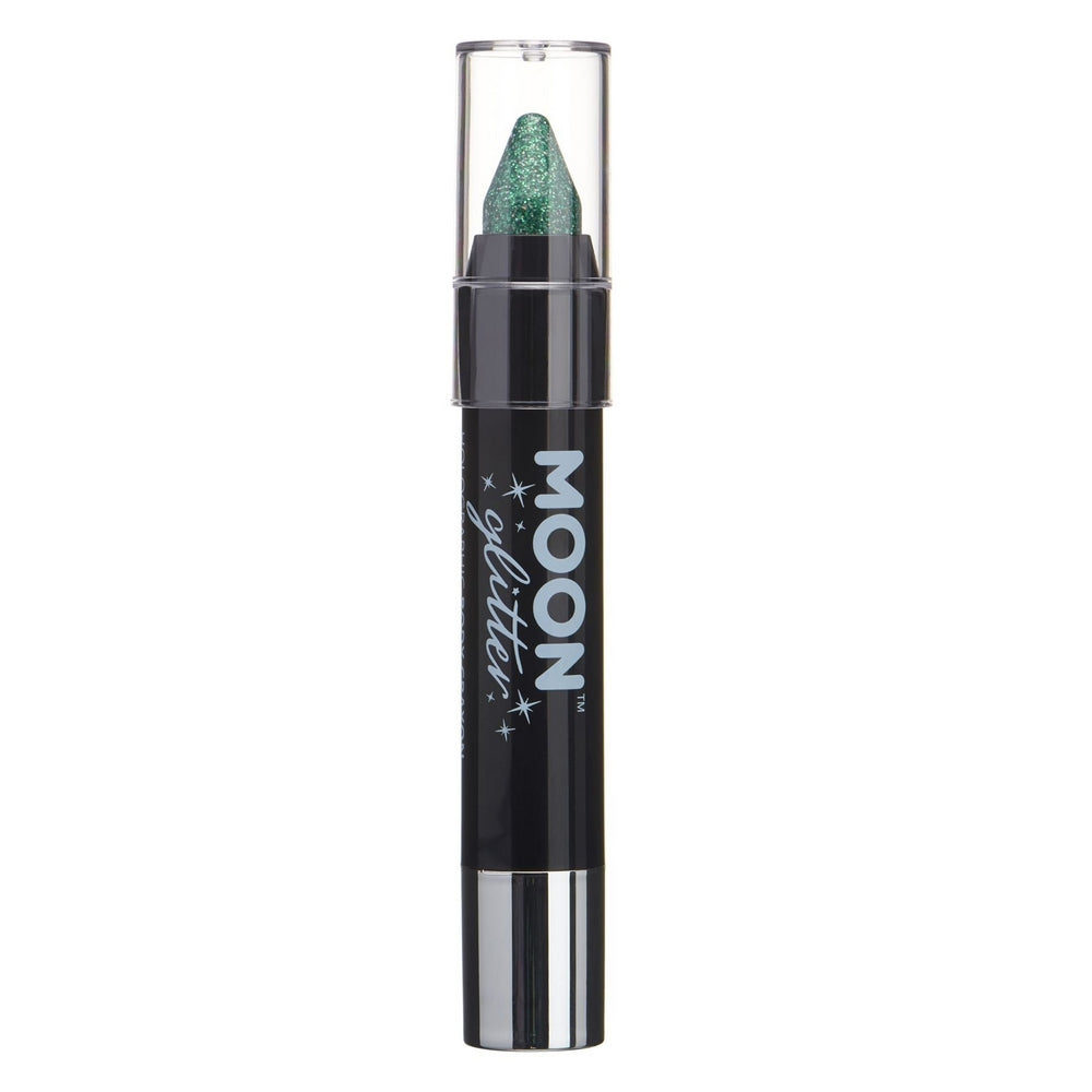 Multicoloured - Lifestyle - Moon Glitter Holographic Body Crayons (Pack of 6)