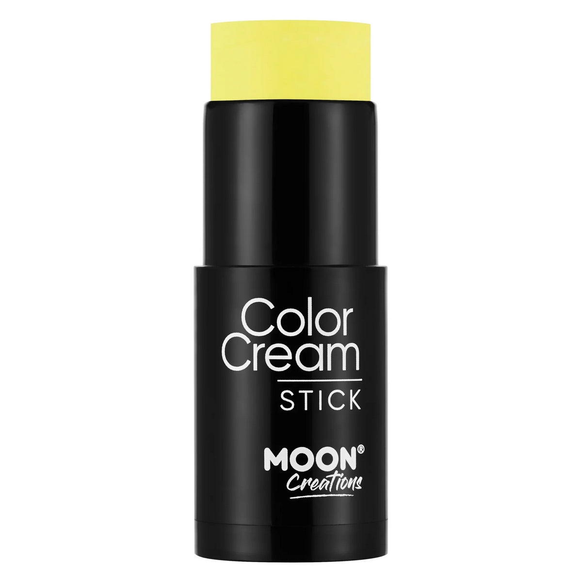 Bright Yellow - Front - Moon Glitter Glow Stick