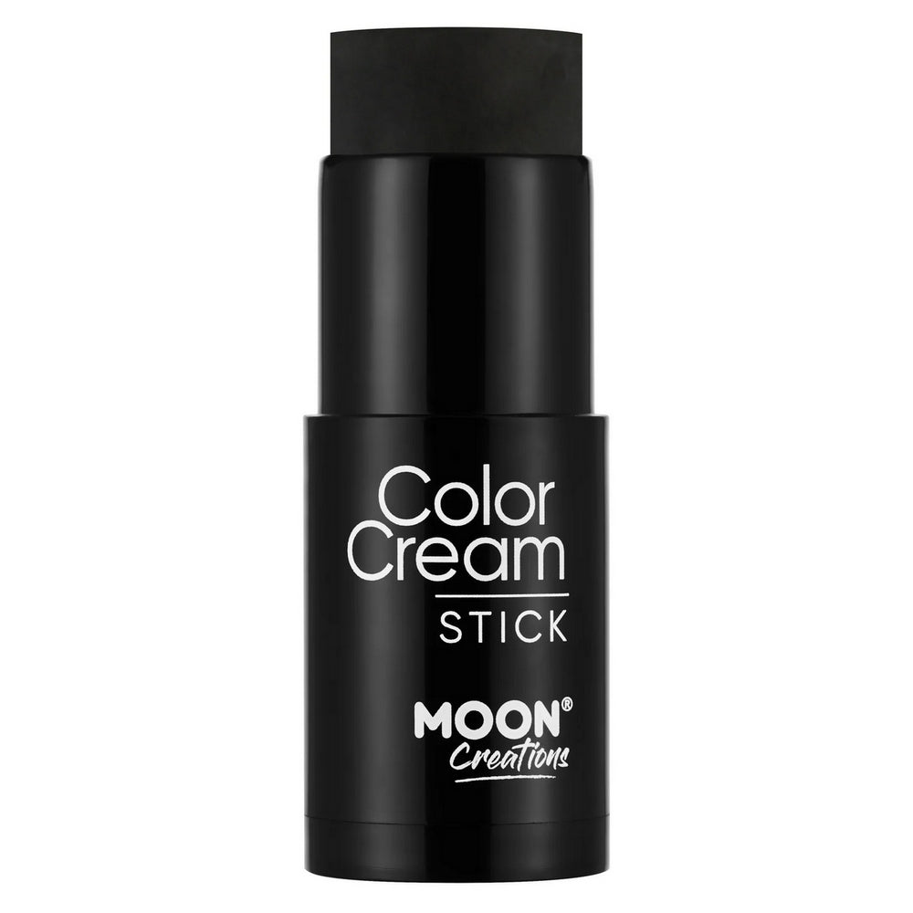 Black - Front - Moon Glitter Glow Stick