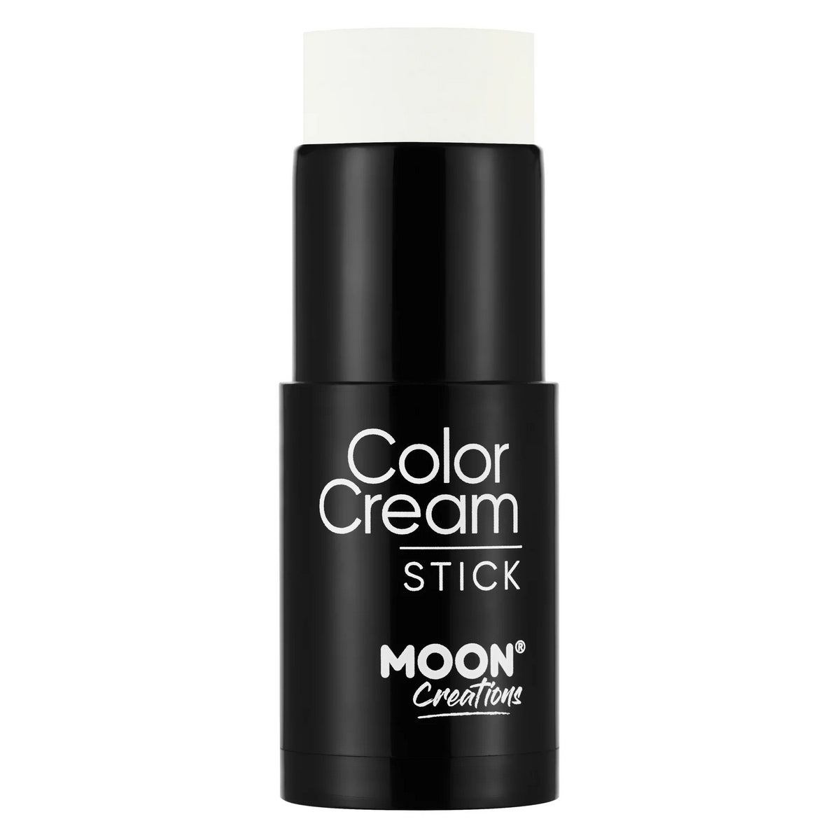 White - Front - Moon Glitter Glow Stick