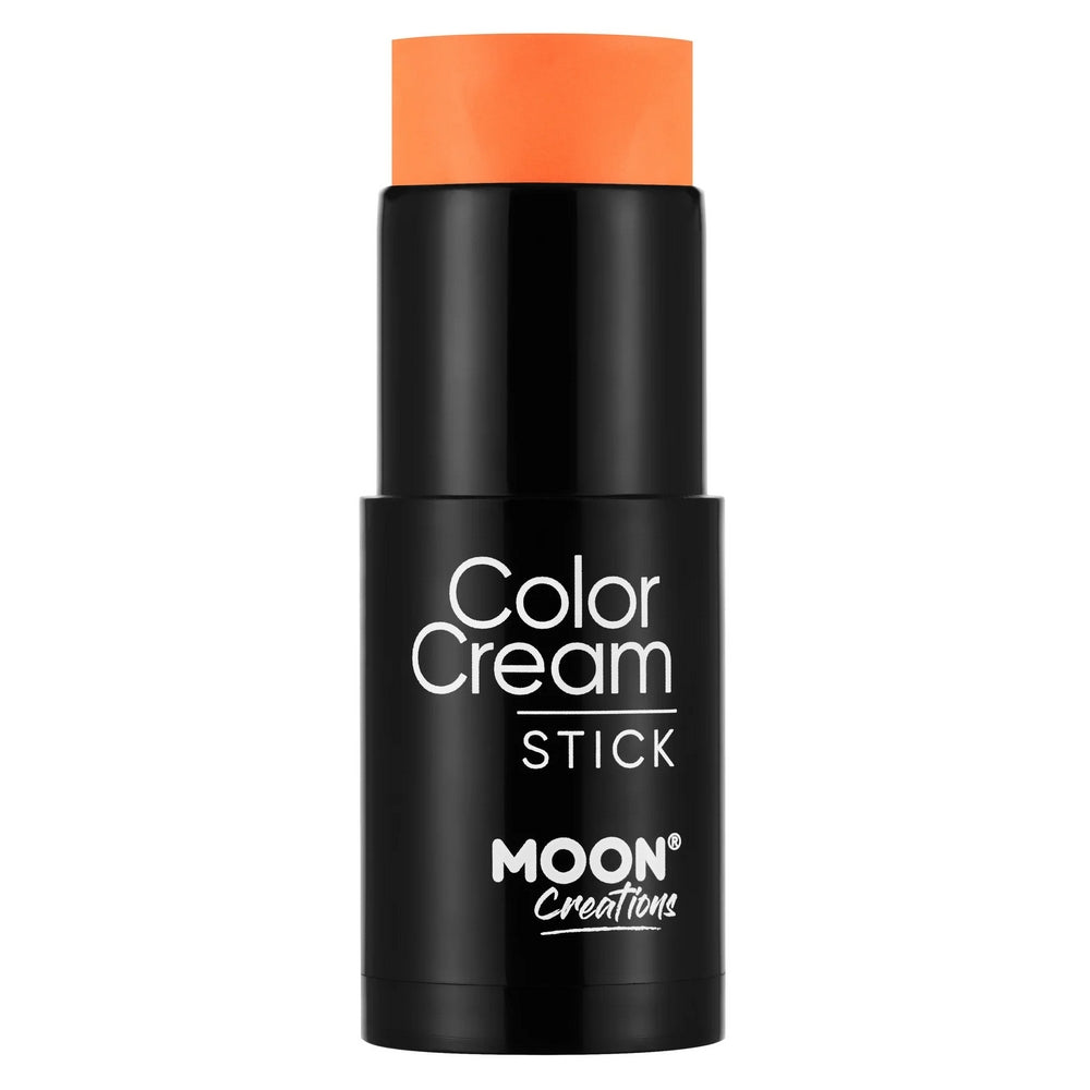 Bright Orange - Front - Moon Glitter Glow Stick