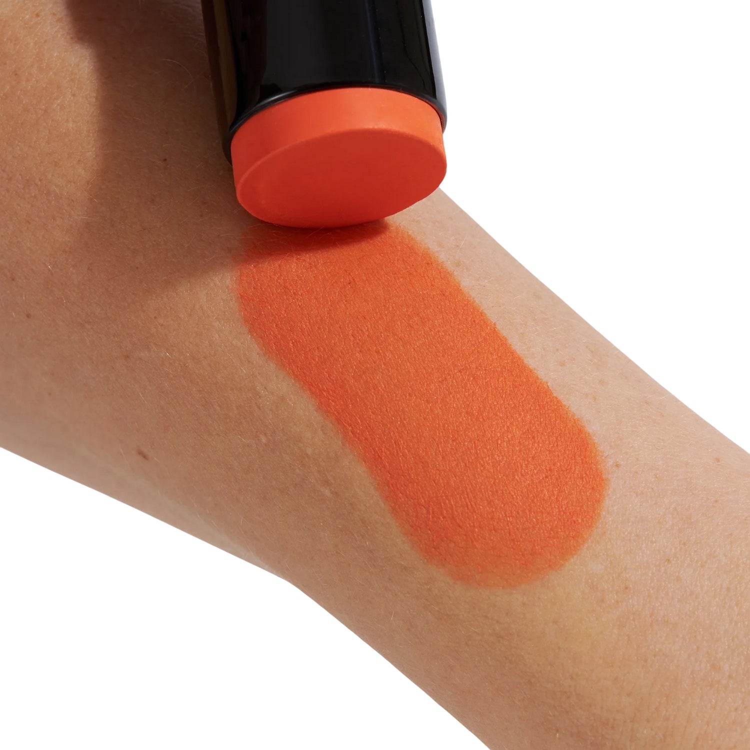 Bright Orange - Back - Moon Glitter Glow Stick