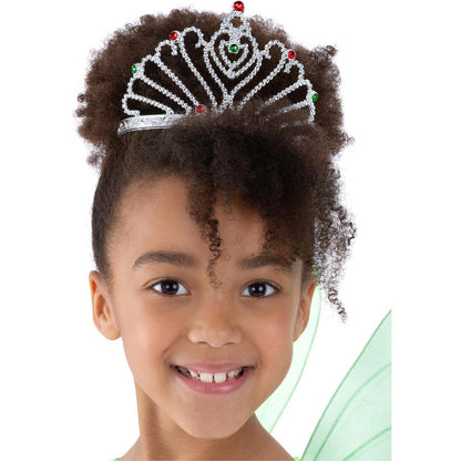 Silver - Front - Smiffys Embellished Tiara
