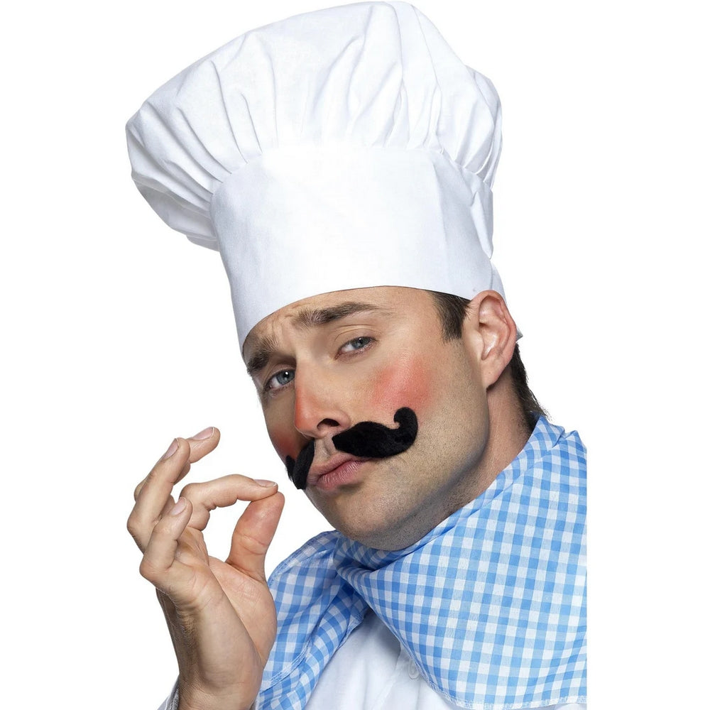 White - Front - Smiffys Chef Hat