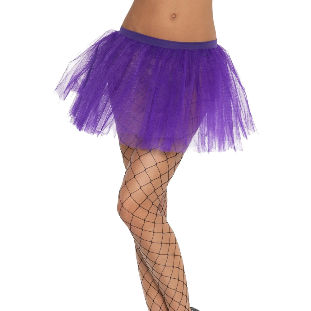 Purple - Front - Smiffys Tutu Skirt