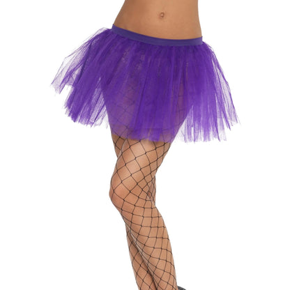 Purple - Front - Smiffys Tutu Skirt