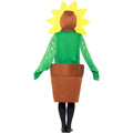 Green-Yellow-Brown - Back - Smiffys Unisex Adult Sunflower Costume Set