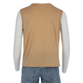 Multicoloured - Back - Smiffys Unisex Adult 70s Realistic Hairy Chest Costume Top