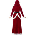 Red-White - Back - Smiffys Womens-Ladies Deluxe Miss Claus Costume Set