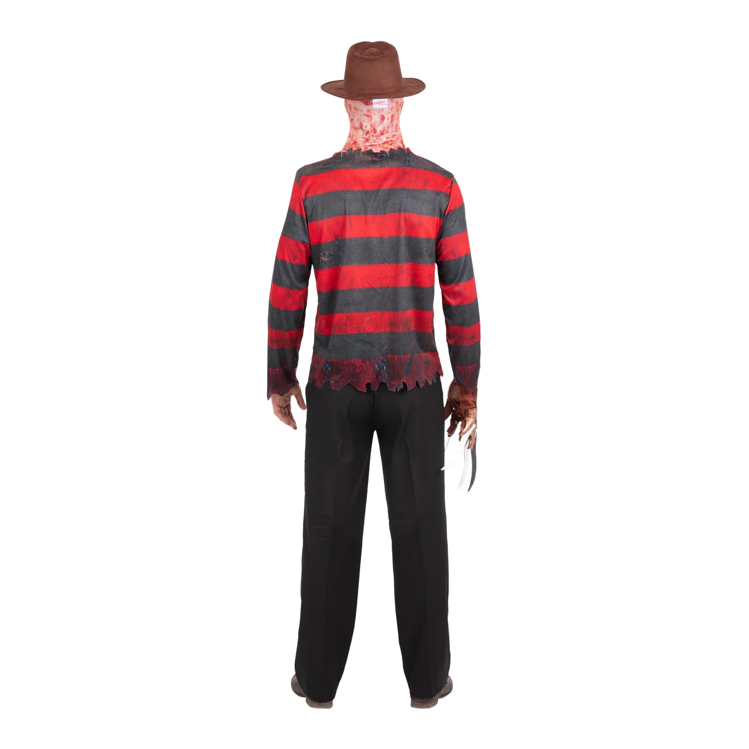 Red-Black - Back - A Nightmare On Elm Street Unisex Adult Freddy Krueger Costume