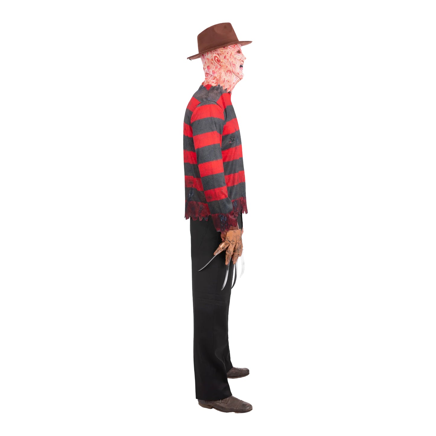 Red-Black - Side - A Nightmare On Elm Street Unisex Adult Freddy Krueger Costume