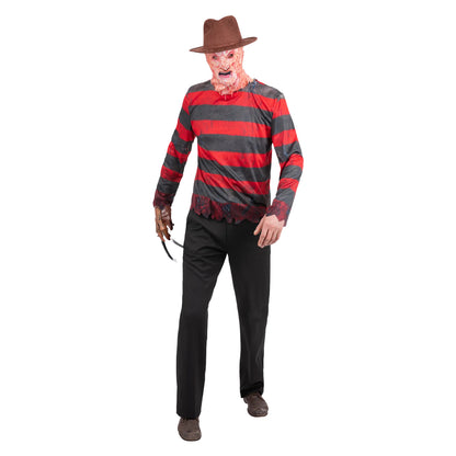 Red-Black - Lifestyle - A Nightmare On Elm Street Unisex Adult Freddy Krueger Costume