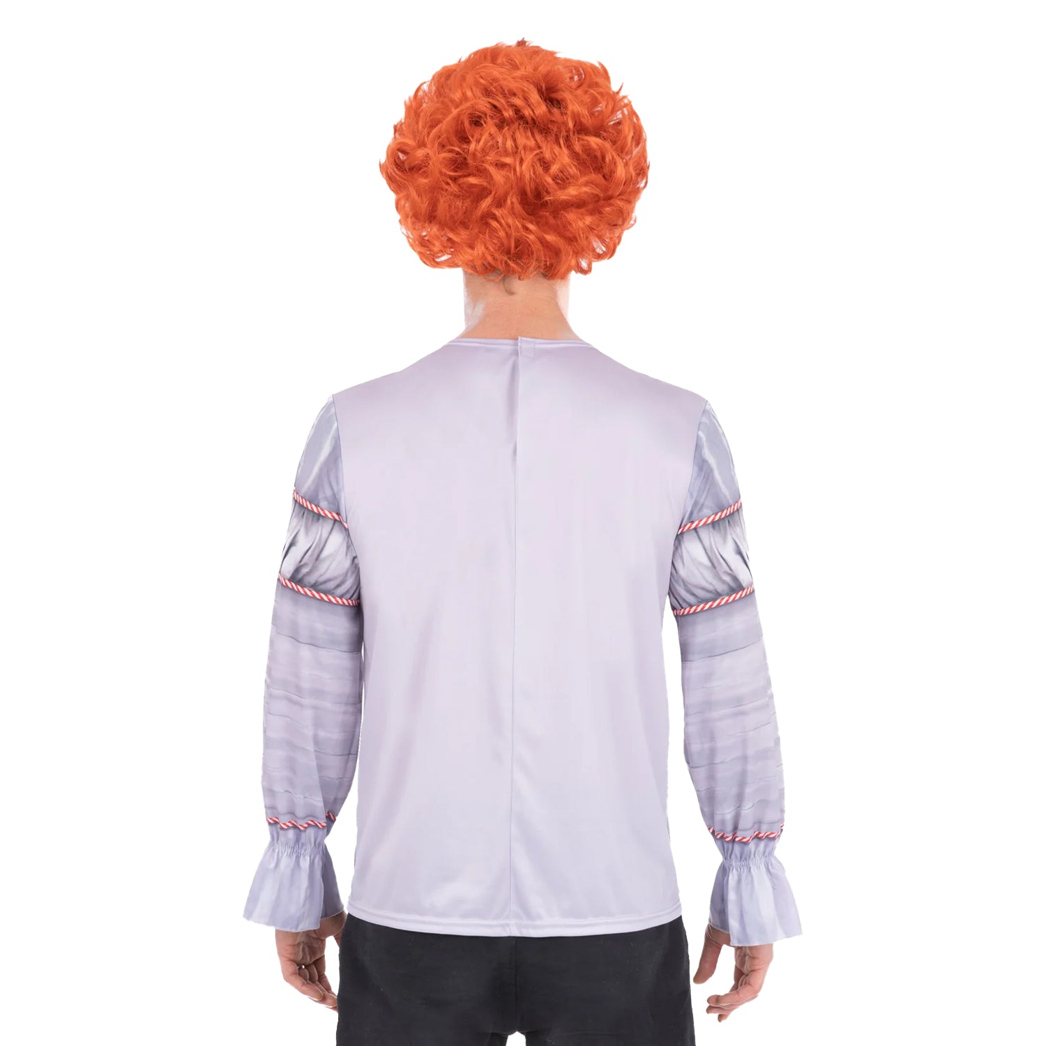 Black-White - Back - It Chapter 2 Unisex Adult Pennywise Costume Top