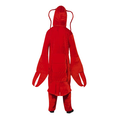 Red - Back - Smiffys Lobster Costume