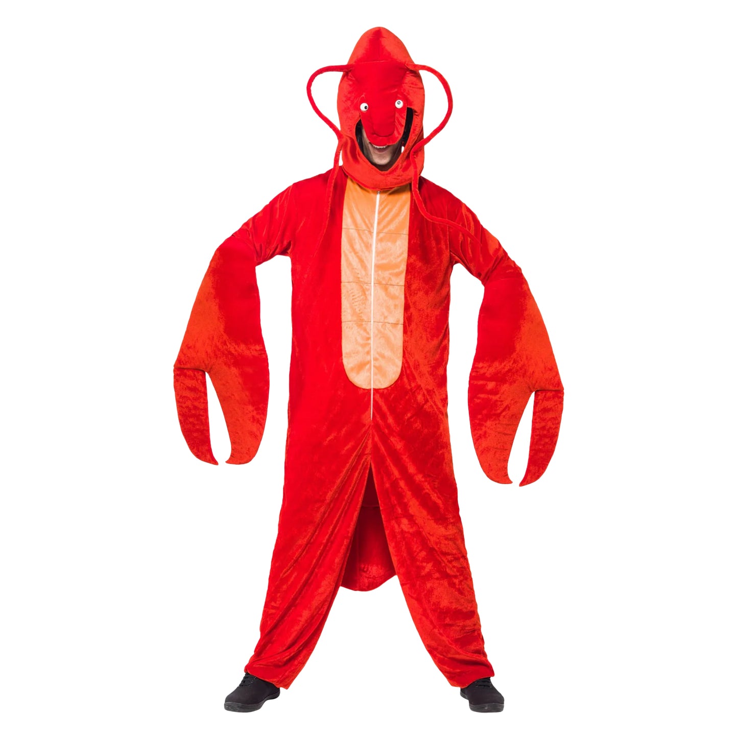Red - Front - Smiffys Lobster Costume