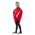 Red - Side - Smiffys Unisex Adult Strawberry Costume