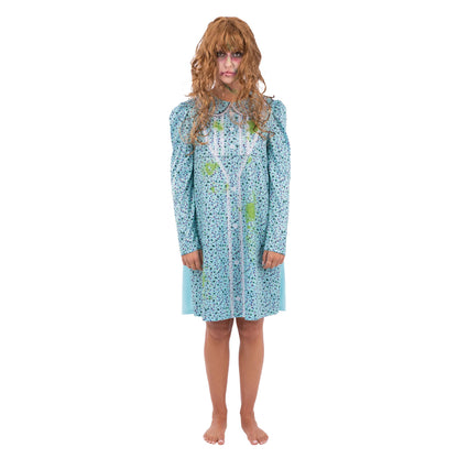 Blue - Front - Exorcist Womens-Ladies Regan Costume