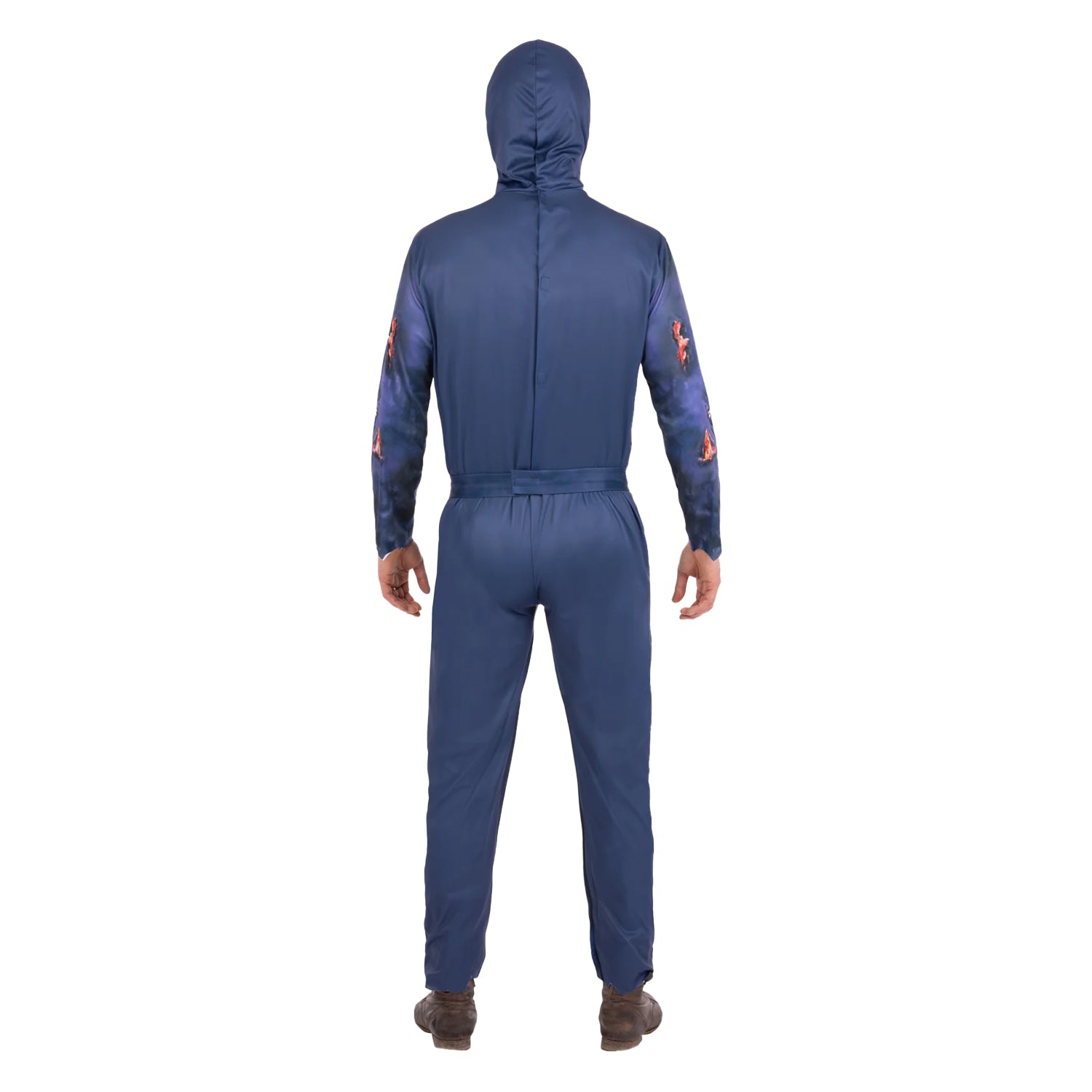 Blue - Back - Friday The 13th Mens Jason Voorhees Costume