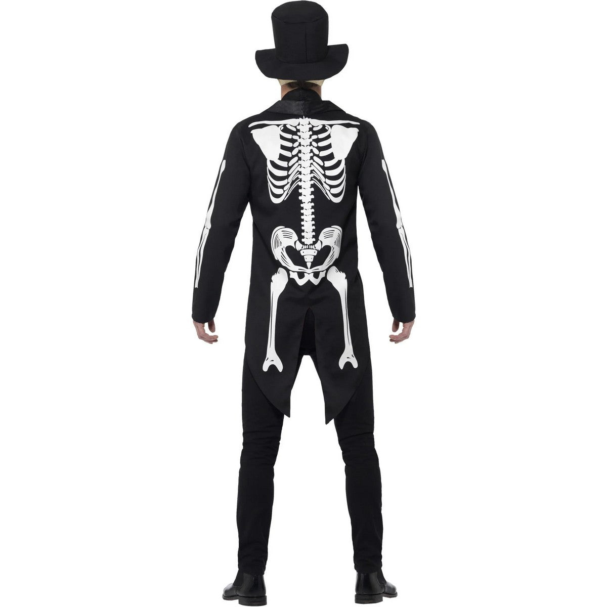 Black - Back - Smiffys Mens Seor Skeleton Day Of The Dead Costume