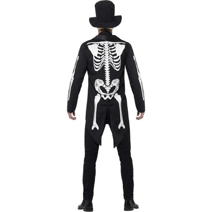 Black - Back - Smiffys Mens Seor Skeleton Day Of The Dead Costume