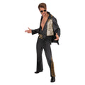 Gold-Black - Side - Elvis Mens Costume Jumpsuit