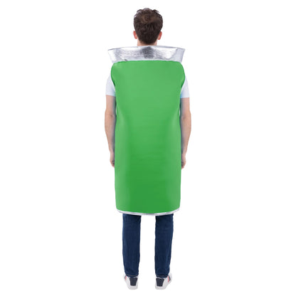 Green - Back - Pringles Unisex Adult Sour Cream & Onion Can Costume