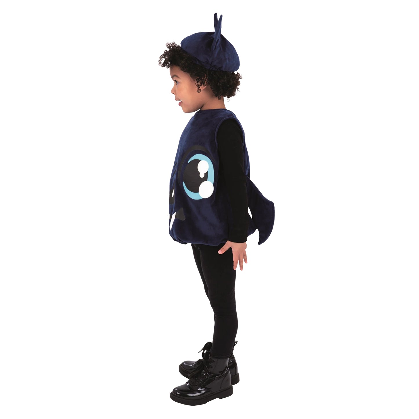 Black - Back - Smiffys Toddler Bat Costume