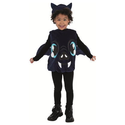 Black - Front - Smiffys Toddler Bat Costume