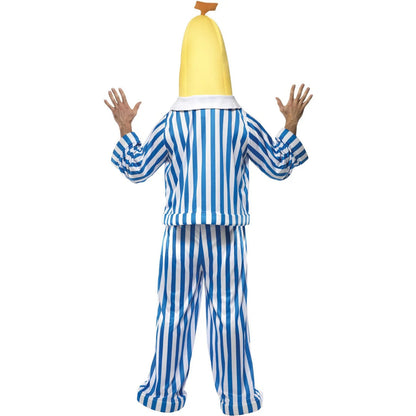 White-Blue - Back - Bananas in Pyjamas Costume