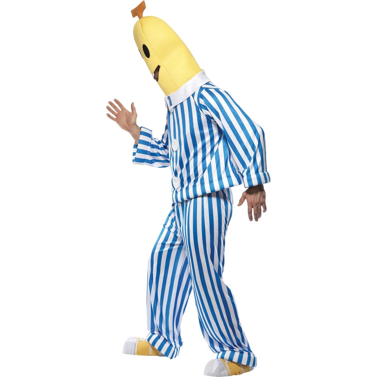 White-Blue - Side - Bananas in Pyjamas Costume