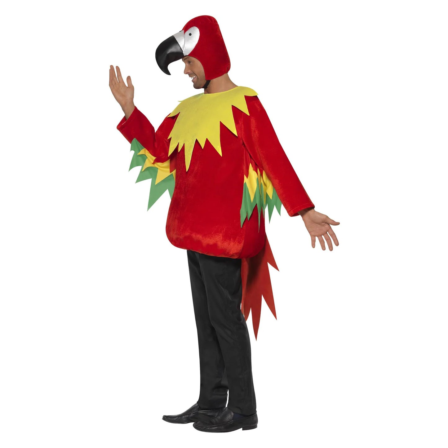 Multicoloured - Side - Smiffys Parrot Costume Accessory