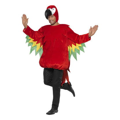 Multicoloured - Lifestyle - Smiffys Parrot Costume Accessory
