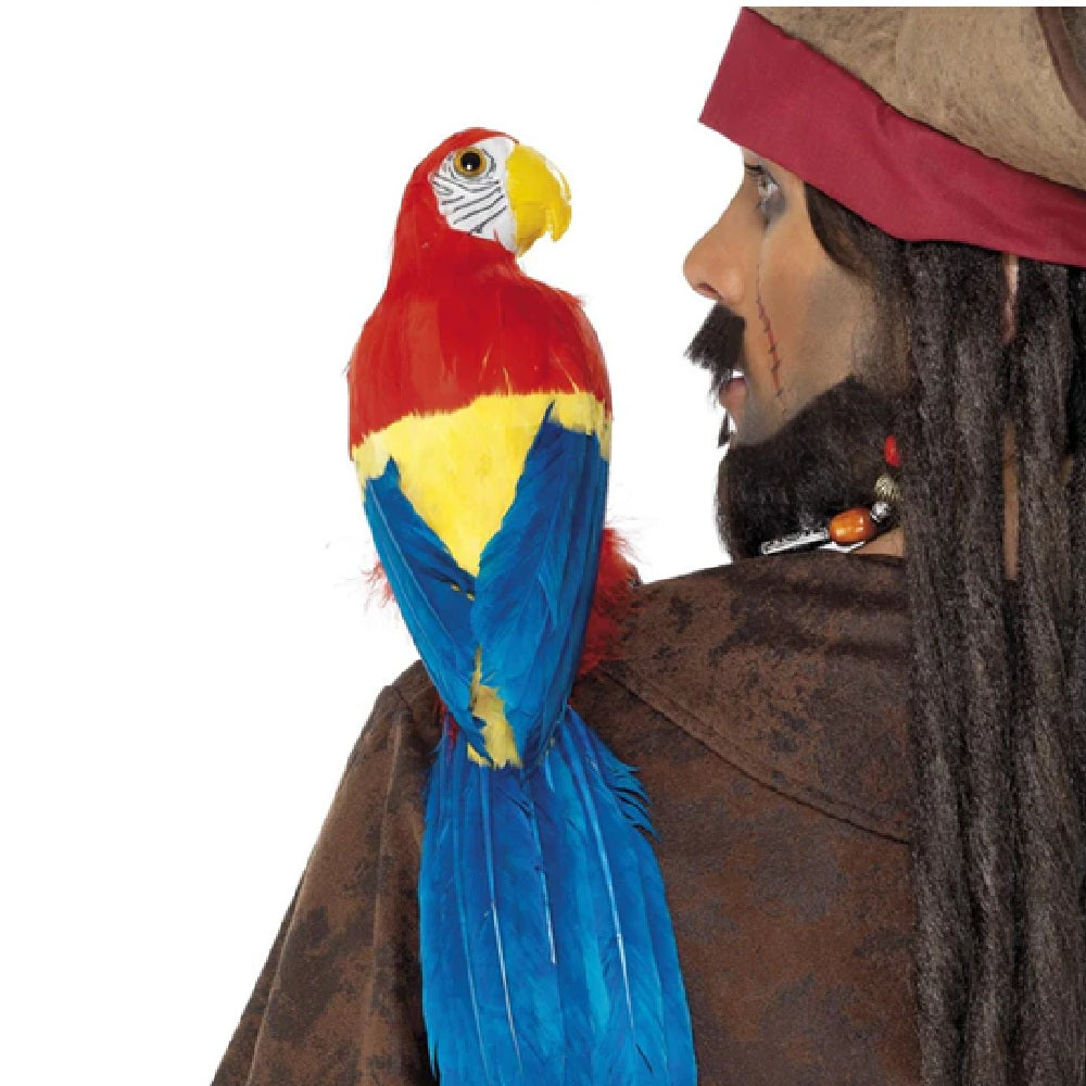 Multicoloured - Front - Smiffys Parrot Costume Accessory