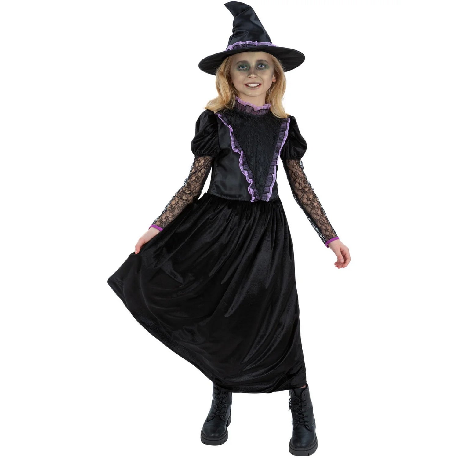 Black - Front - Smiffys Childrens-Kids Witch from the West Costume