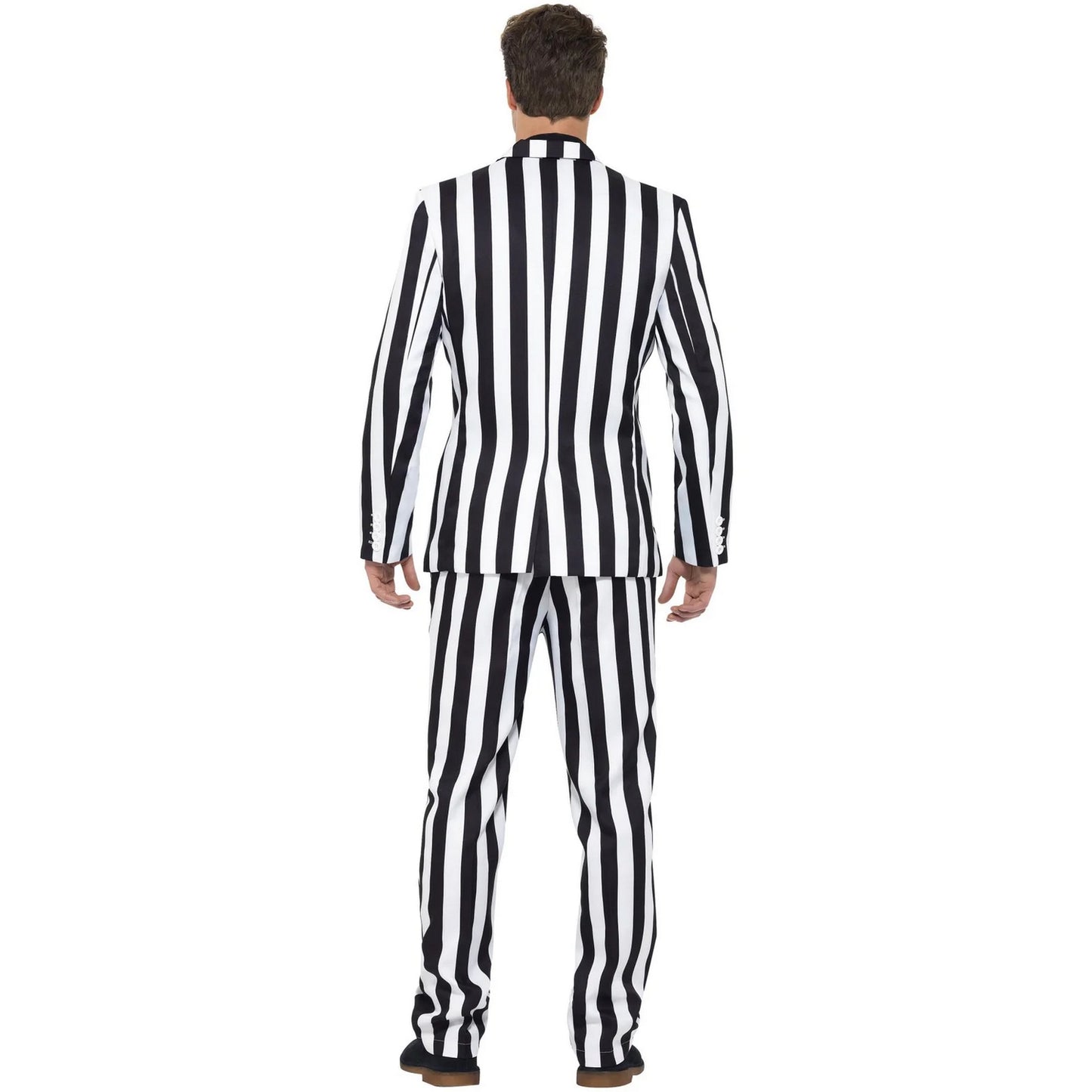 Black-White - Back - Smiffys Unisex Adult Humbug Costume Set
