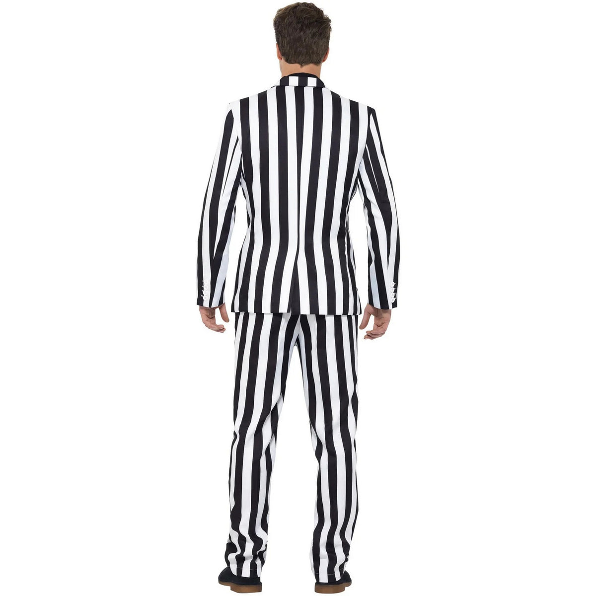 Black-White - Back - Smiffys Unisex Adult Humbug Costume Set