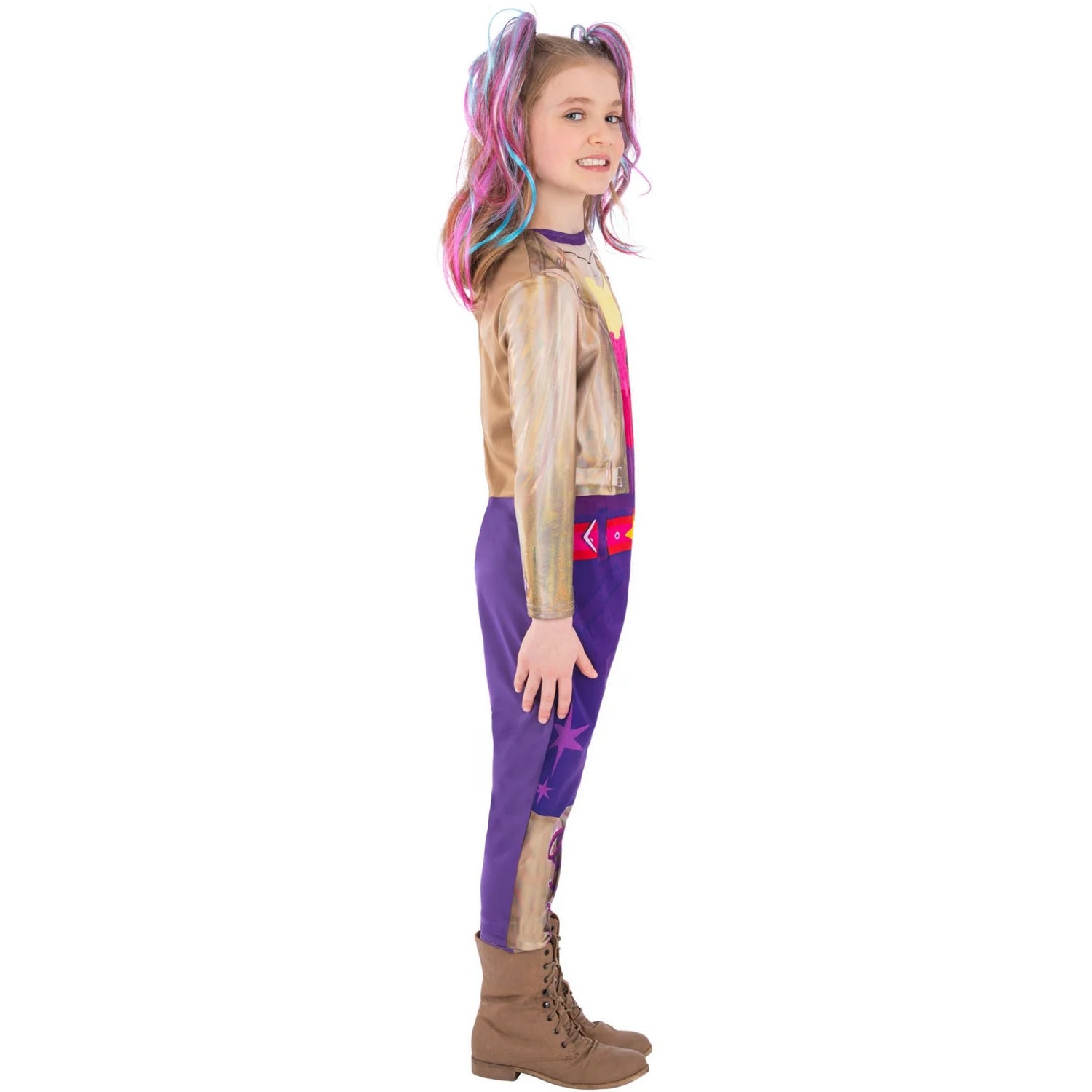 Multicoloured - Side - Unicorn Academy Girls Sophia Mendoza Costume Set