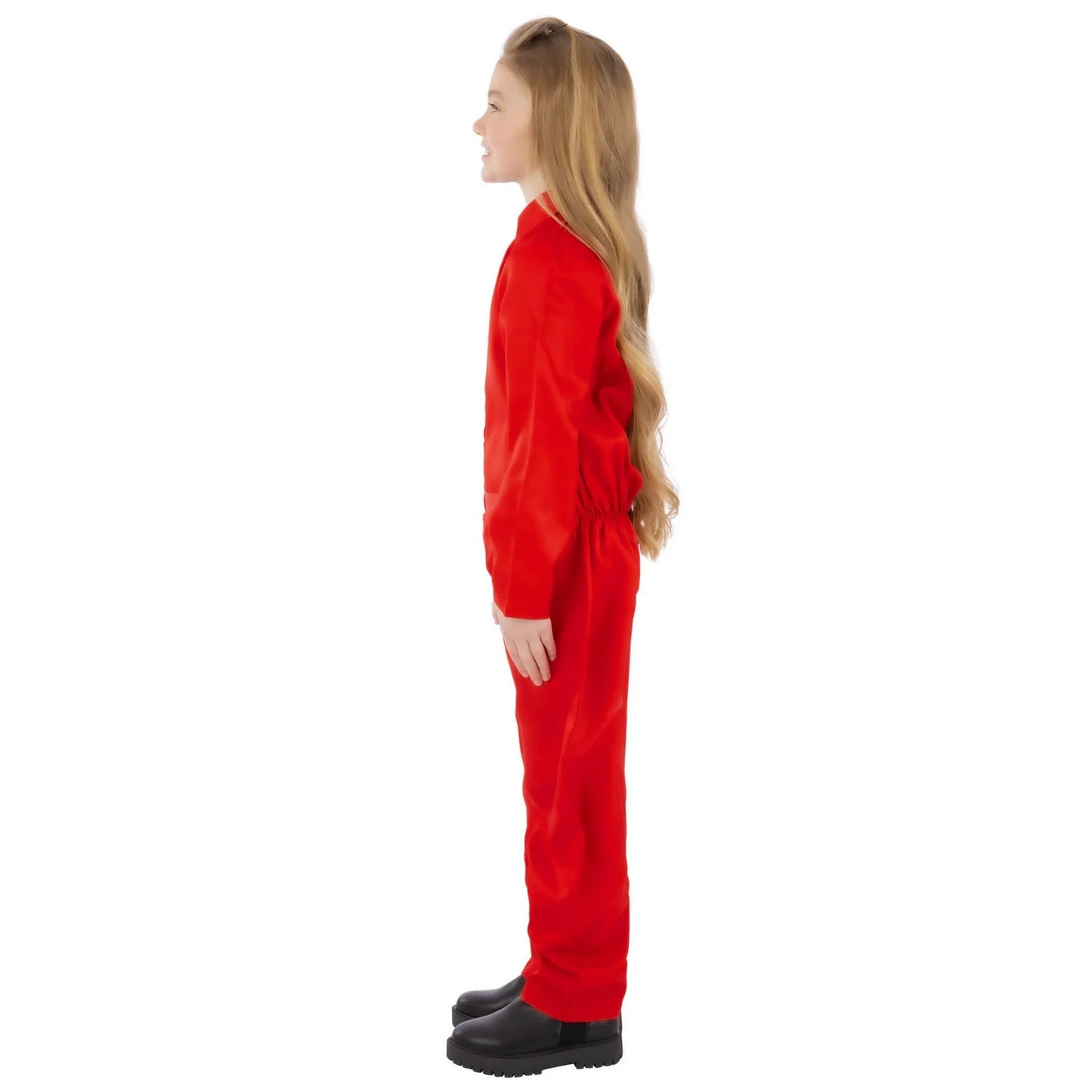 Red - Side - Smiffys Costume Boiler Suit