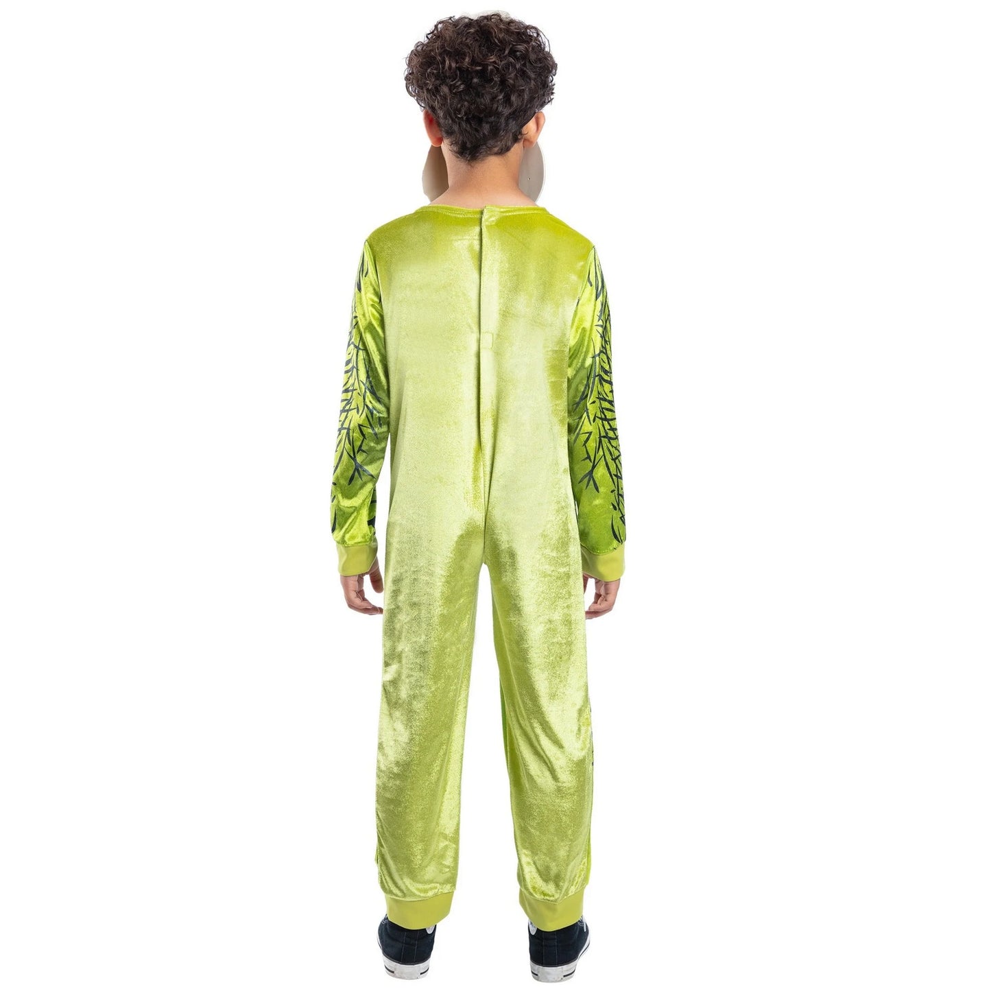 Yellow - Back - The Grinch Childrens-Kids Costume Set