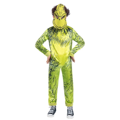 Yellow - Front - The Grinch Childrens-Kids Costume Set