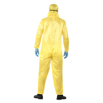 Yellow - Back - Breaking Bad Mens Costume Set
