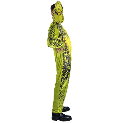 Yellow - Side - The Grinch Unisex Adult Costume Set
