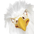 White-Yellow - Side - Smiffys Unisex Adult Eagle Overhead Mask