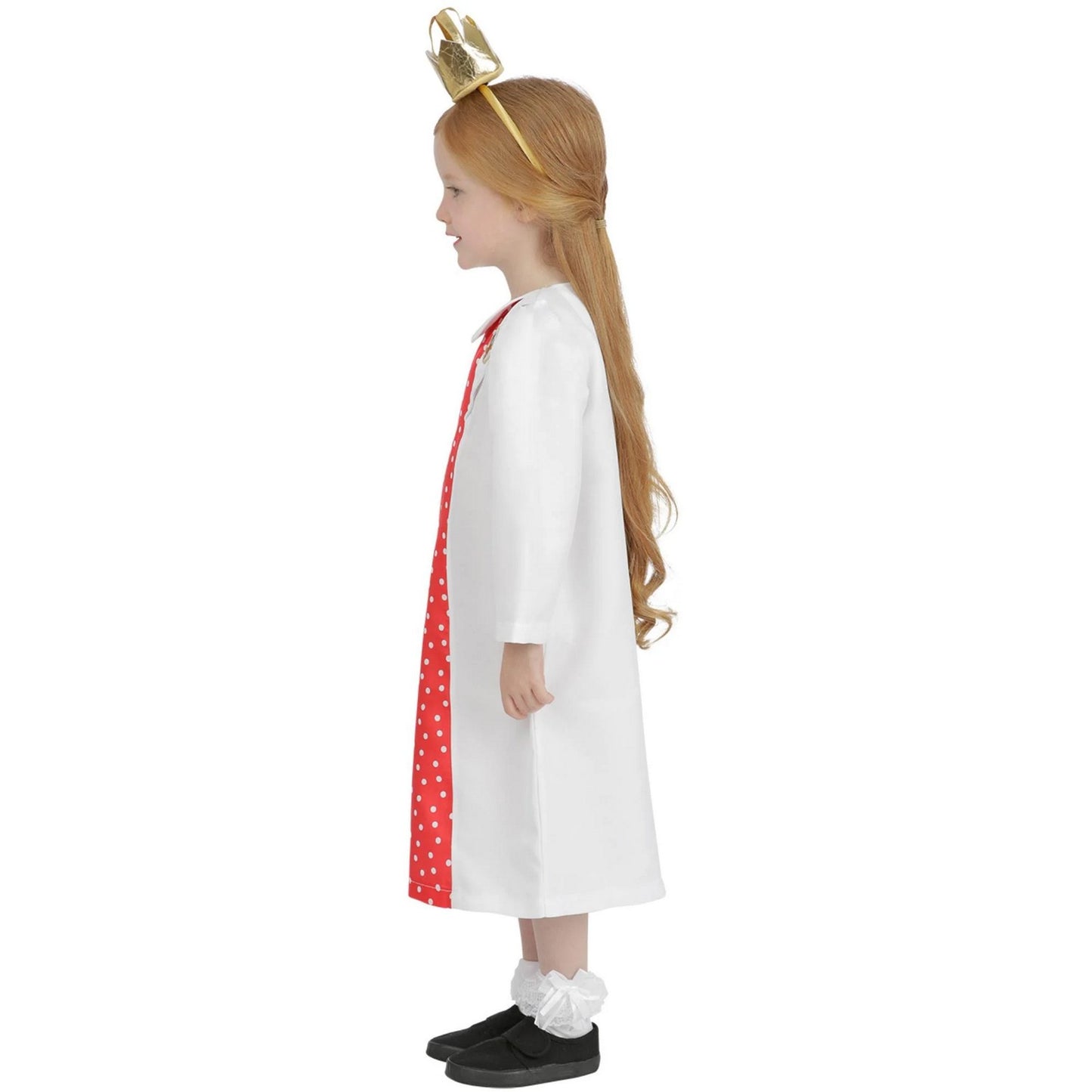 Pink-White - Side - Zog Childrens-Kids Julia Donaldson Princess Pearl Costume